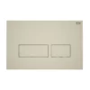 RAK Ceramic RAK Ecofix Matt Greige Dual Flush Plate With Rectangular Buttons
