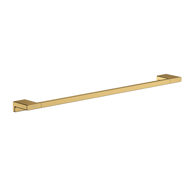 Hansgrohe AddStoris Polished Gold Optic Single Towel Rail 2 Hansgrohe AddStoris Polished Gold Optic Single Towel Rail - Image 2