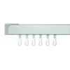 Croydex Professional Profile 400 Standard Shower Curtain Rail L-Shaped - Silver