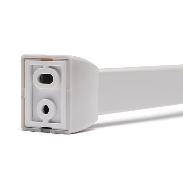 Croydex Slenderline Silver Shower Rail Kit 1 Croydex Slenderline Silver Shower Rail Kit