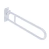 Bristan - 800mm Hinged Grab Rail - White Aluminium