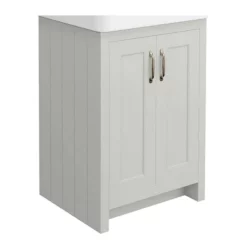Chatsworth 560mm Grey Vanity Cabinet (excluding Basin)