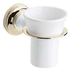 Heritage Bathroom Heritage - Clifton Tumbler & Holder - Vintage Gold