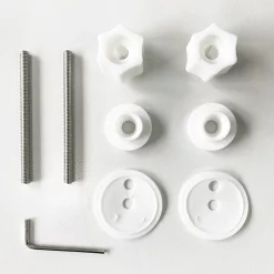 Toreno Wooden Toilet Seat Hinge Pack Chrome -smedbo shop hincp1d1