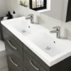 Victorian Plumbing Double Basin With Overflow - Installation Pack