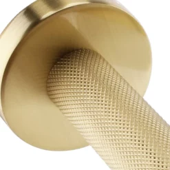 Arezzo Industrial Style Brushed Brass Toilet Roll Holder -smedbo shop isbbrh d1