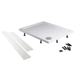 Nui Easy Plumb Shower Tray Panel And Leg Set (1000 Panel X 2)
