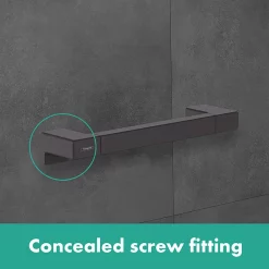 Hansgrohe AddStoris Matt Black Grab Bar 6 Hansgrohe AddStoris Matt Black Grab Bar -smedbo shop lifestyle mbgr