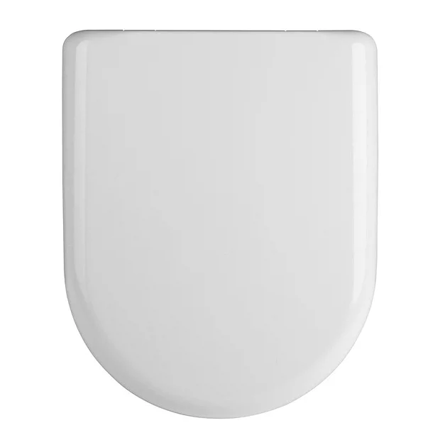 Nuie Luxury D-Shape Soft Close Toilet Seat With Top Fix, Quick Release 2 Nuie Luxury D-Shape Soft Close Toilet Seat With Top Fix, Quick Release - Image 2
