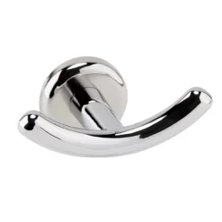 Victorian Plumbing Modern Chrome Magnetic Double Robe Hook For Radiators