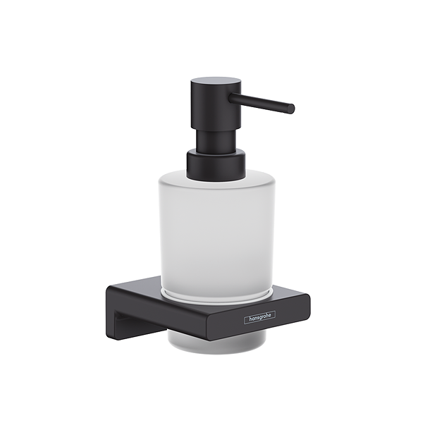 Hansgrohe AddStoris Matt Black Soap Dispenser 2 Hansgrohe AddStoris Matt Black Soap Dispenser - Image 2