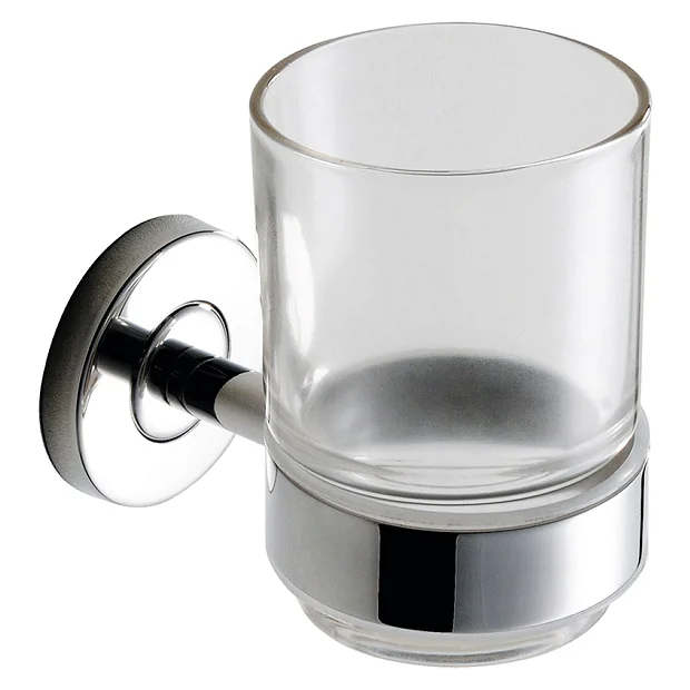 Franke Medius MEDX006HP Wall Mounted Tumbler & Holder 1 Franke Medius MEDX006HP Wall Mounted Tumbler & Holder