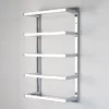 Milan Bathroom Milan 5 Tier Towel Rack - Chrome