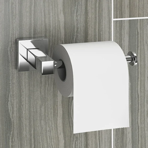 Milan Bathroom Milan Modern Toilet Roll Holder 1 Milan Bathroom Milan Modern Toilet Roll Holder
