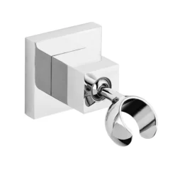 Milan Bathroom Milan Luxury Square Adjustable Shower Handset Holder