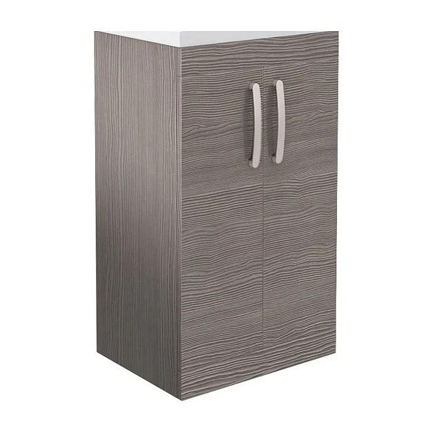 Victorian Plumbing Brooklyn 500mm Grey Avola Floor Standing Vanity Cabinet (excluding Basin) 1 Victorian Plumbing Brooklyn 500mm Grey Avola Floor Standing Vanity Cabinet (excluding Basin)