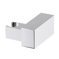 Milan Bathroom Milan Square Chrome ABS Modern Wall Mounted Handset Holder