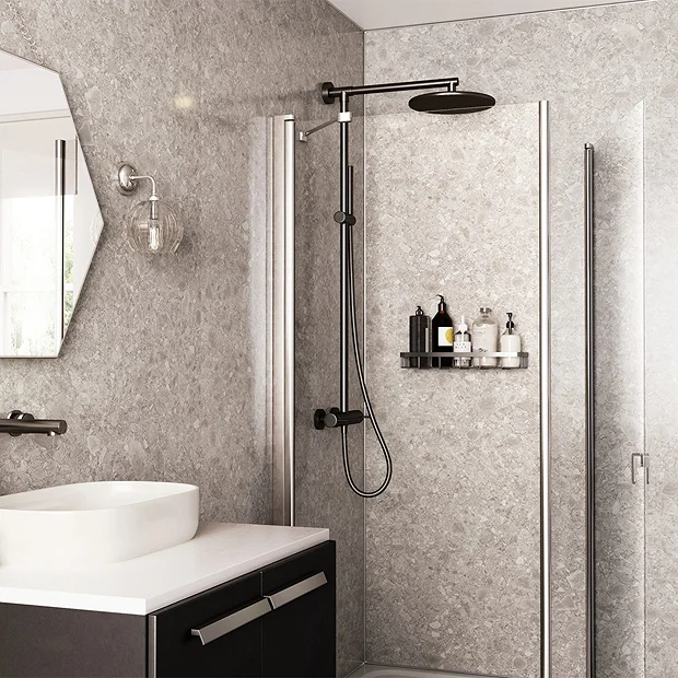 Showerwall Stone Terrazzo Waterproof Decorative Wall Panel 2 Showerwall Stone Terrazzo Waterproof Decorative Wall Panel - Image 2