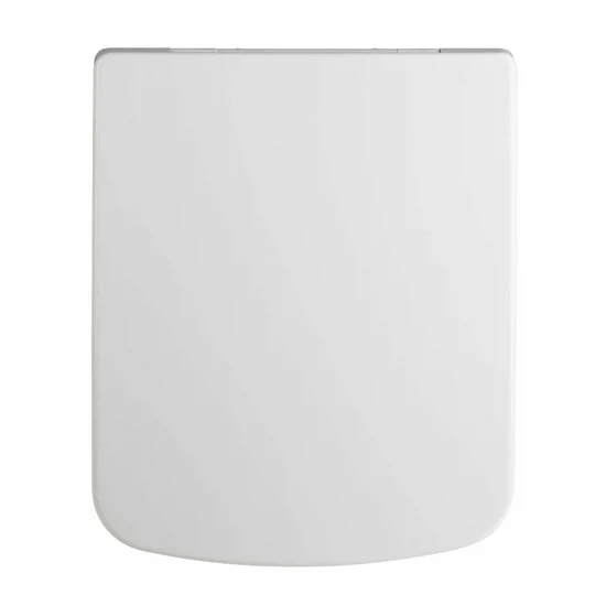 Nuie Bliss Square Soft Close Toilet Seat With Top Fix, Quick Release 4 Nuie Bliss Square Soft Close Toilet Seat With Top Fix, Quick Release - Image 4