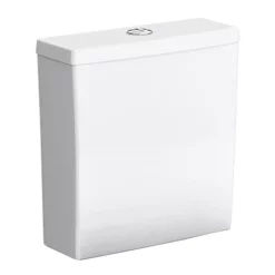 Victorian Plumbing Bianco/Marina Dual Flush Cistern
