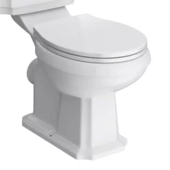 Victorian Plumbing Oxford Close Coupled Pan + Standard Seat