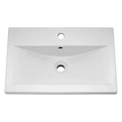 Victorian Plumbing Brooklyn 500mm Mid Edged Basin