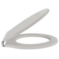 Old London - Stone Grey Soft Close Toilet Seat (For Chancery Toilets)