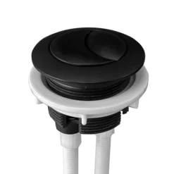 Arezzo Matt Black Push Button For Close Coupled Cisterns -smedbo shop pb02mb d2