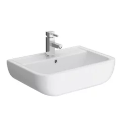 Victorian Plumbing Pro 600 550mm 1TH Ceramic Basin