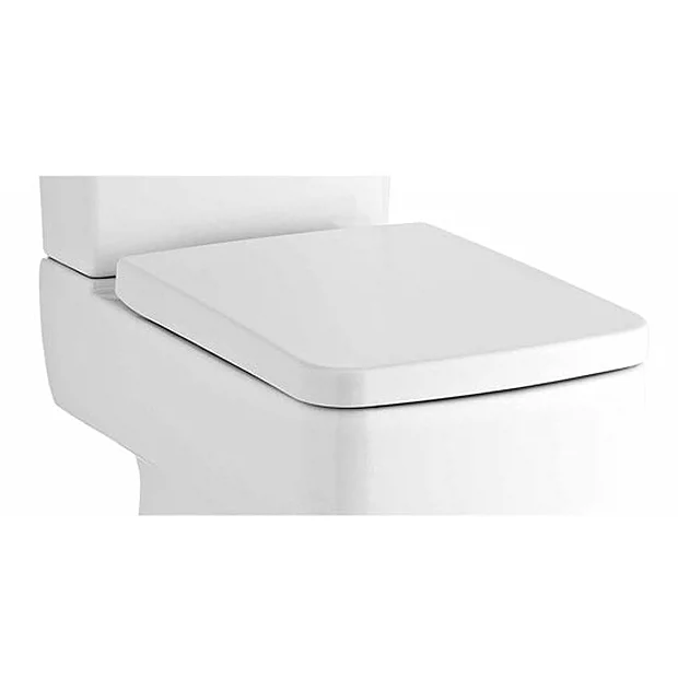 Nuie Bliss Square Soft Close Toilet Seat With Top Fix, Quick Release 2 Nuie Bliss Square Soft Close Toilet Seat With Top Fix, Quick Release - Image 2
