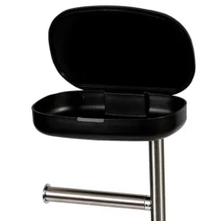 Victorian Plumbing Premia Black Free Standing Toilet Roll & Brush Holder 6 Victorian Plumbing Premia Black Free Standing Toilet Roll & Brush Holder -smedbo shop premspc d2 1