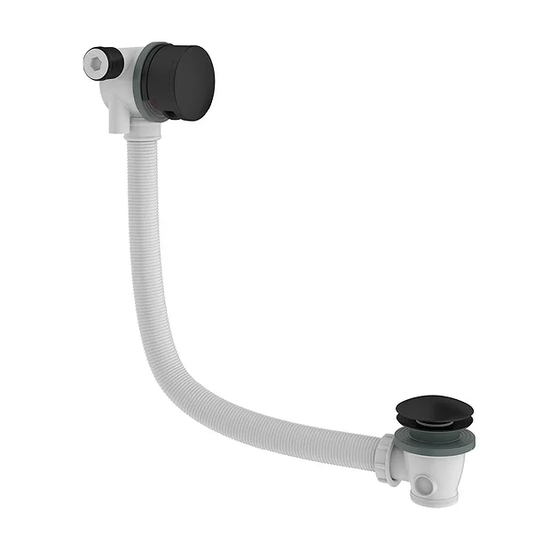 Crosswater MPRO Bath Filler With Click Clack Waste - Matt Black 1 Crosswater MPRO Bath Filler With Click Clack Waste - Matt Black