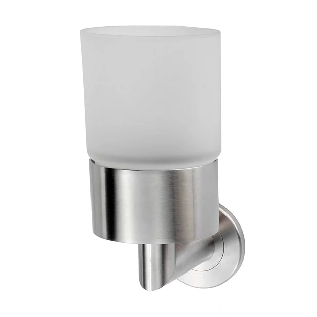 Victorian Plumbing Premium 316 Stainless Steel Single Tumbler & Holder 2 Victorian Plumbing Premium 316 Stainless Steel Single Tumbler & Holder - Image 2