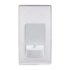 Proofvision Oral-B In Wall Electric Toothbrush Charger - Brushed Steel -smedbo shop pv10bs d1