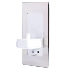 Proofvision Oral-B In Wall Electric Toothbrush Charger With Shaver Socket - Polished Steel -smedbo shop pv12ps d2n