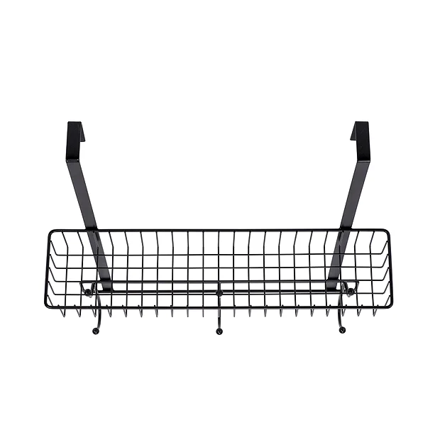 Croydex Matt Black Large Hook Over Shower Caddy 3 Croydex Matt Black Large Hook Over Shower Caddy - Image 3
