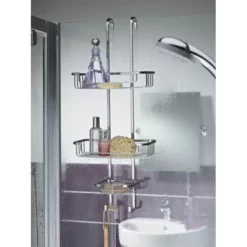 Croydex Hanging Shower Cubicle Tidy - 3 Tier