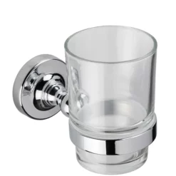 Croydex - Worcester Flexi-Fix Tumbler And Holder