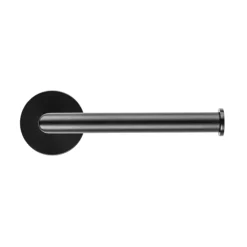 Croydex Black Epsom Flexi-Fix Toilet Roll Holder -smedbo shop qm481121 d2