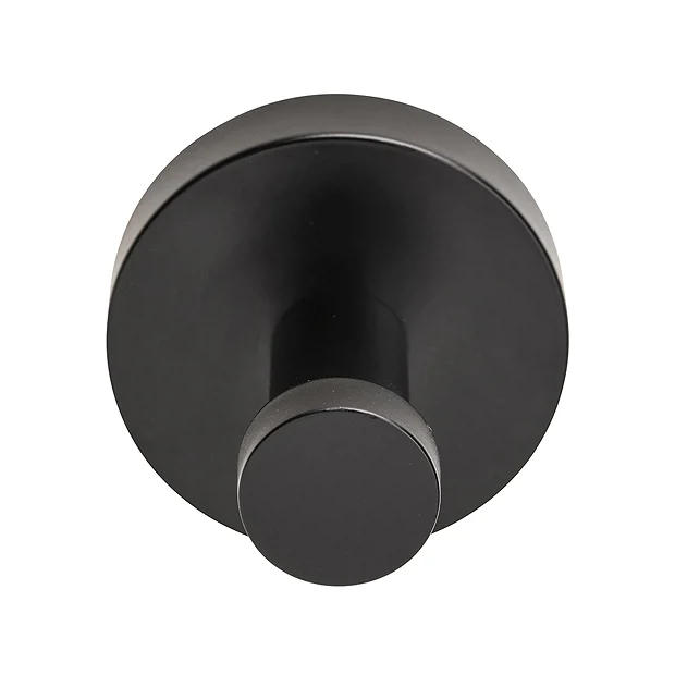 Croydex Black Epsom Flexi-Fix Robe Hook 3 Croydex Black Epsom Flexi-Fix Robe Hook - Image 3