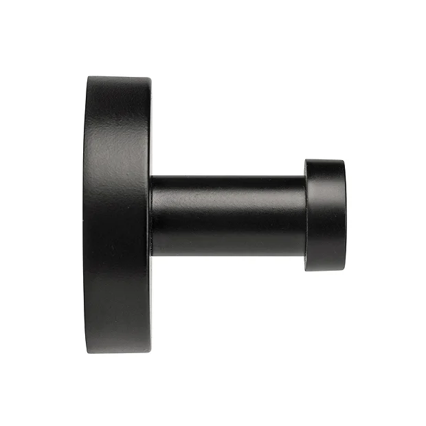 Croydex Black Epsom Flexi-Fix Robe Hook 4 Croydex Black Epsom Flexi-Fix Robe Hook - Image 4
