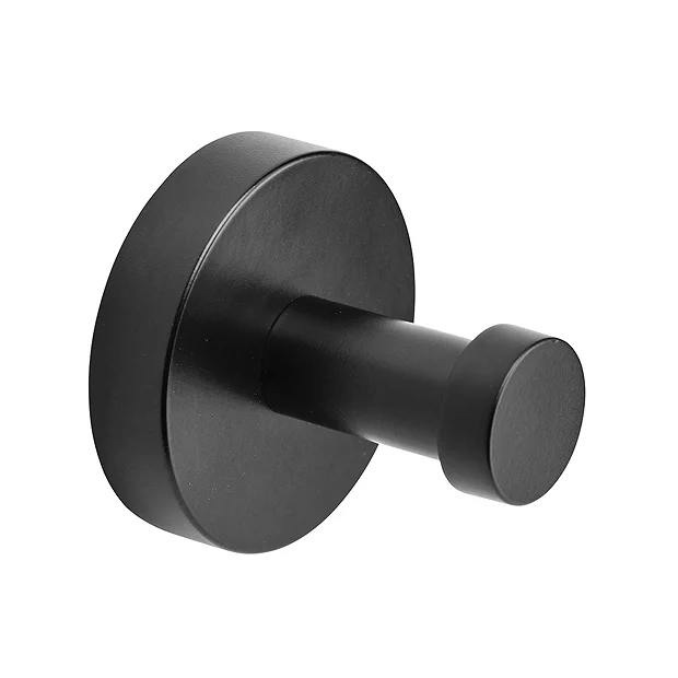 Croydex Black Epsom Flexi-Fix Robe Hook 1 Croydex Black Epsom Flexi-Fix Robe Hook