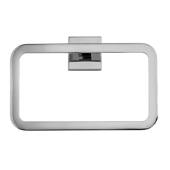 Croydex Cheadle Flexi-Fix Towel Ring - Chrome