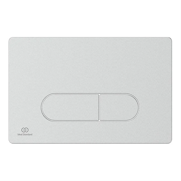 Ideal Standard Oleas M1 Matt Chrome Mechanical Dual Flush Plate 3 Ideal Standard Oleas M1 Matt Chrome Mechanical Dual Flush Plate - Image 3