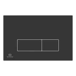 Ideal Standard Oleas M2 Matt Black Mechanical Dual Flush Plate -smedbo shop r0119a6 d1