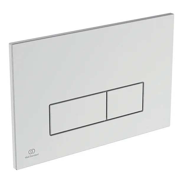 Ideal Standard Oleas M2 Chrome Mechanical Dual Flush Plate 2 Ideal Standard Oleas M2 Chrome Mechanical Dual Flush Plate - Image 2