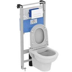 Ideal Standard Oleas P2 Matt Chrome Pneumatic Dual Flush Plate -smedbo shop r0119jg d2 1