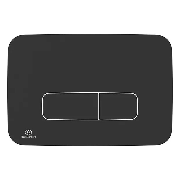 Ideal Standard Oleas M3 Matt Black Mechanical Dual Flush Plate 3 Ideal Standard Oleas M3 Matt Black Mechanical Dual Flush Plate - Image 3