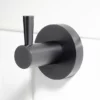 Bristan Black Round Robe Hook