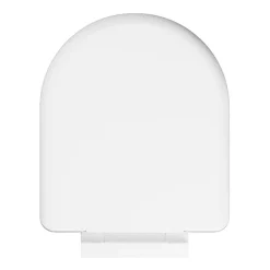 Victorian Plumbing D-Shaped Rapid Fix Soft Close Toilet Seat -smedbo shop rfix7 d1